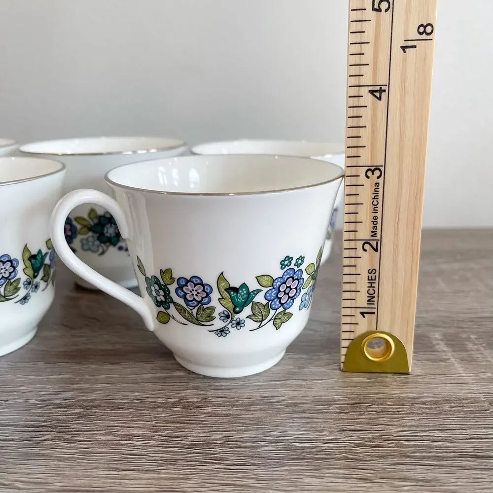 Set of 6 - Royal Doulton, Esprit - Tea Cups